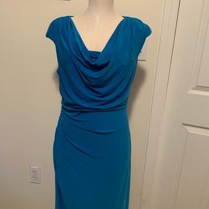 Dress barn pretty teal dress